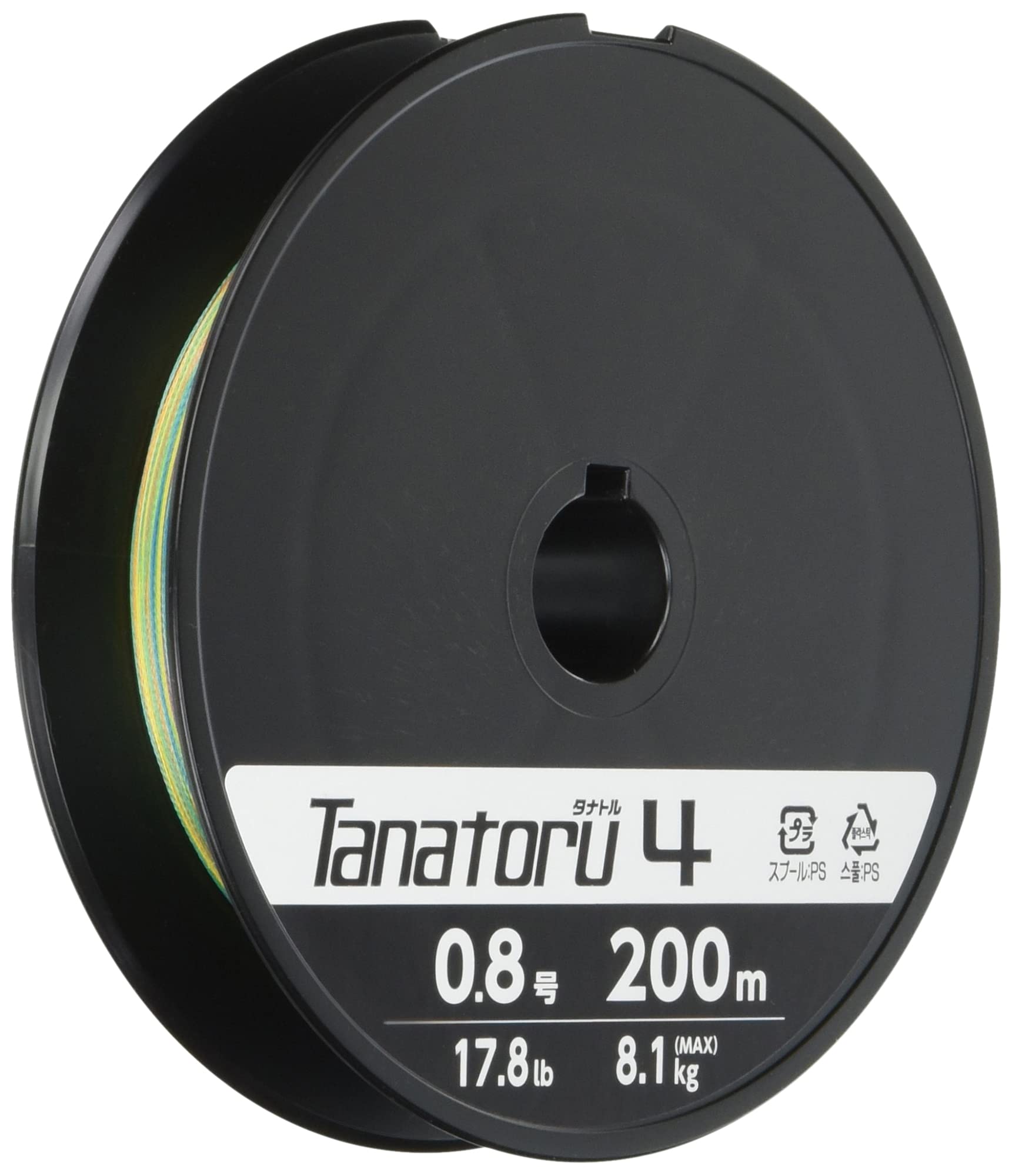 Shimano PE Line Tanatoru 4 200m Fishing Line 0.8 17.8lb PL-F64R