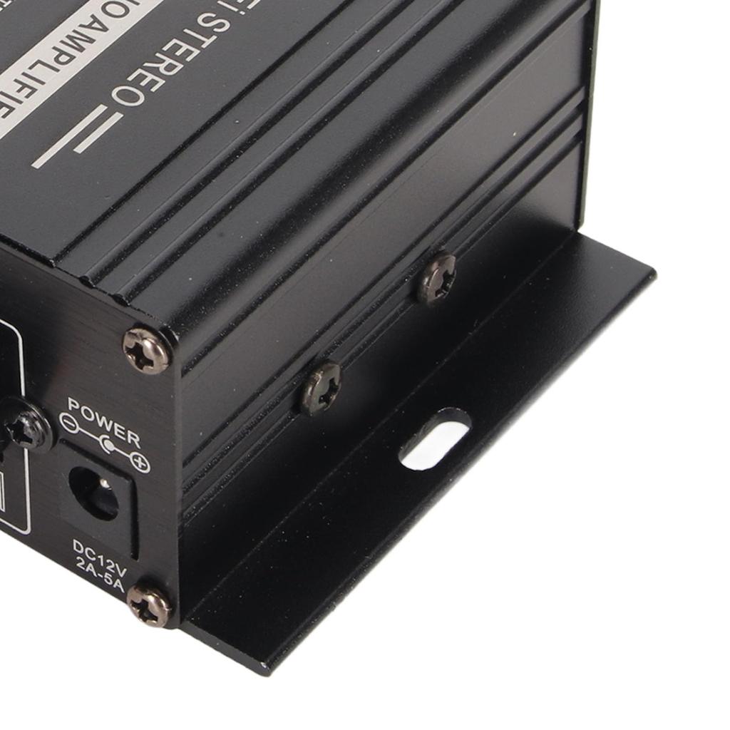 ASHATA AK160BT Bluetooth Stereo Audio Amplifier 20W x 2 Digital Audio Amplifier for Home and Car Radio with Bass and Treble ASHATAOPSTKX4UG8 5.0