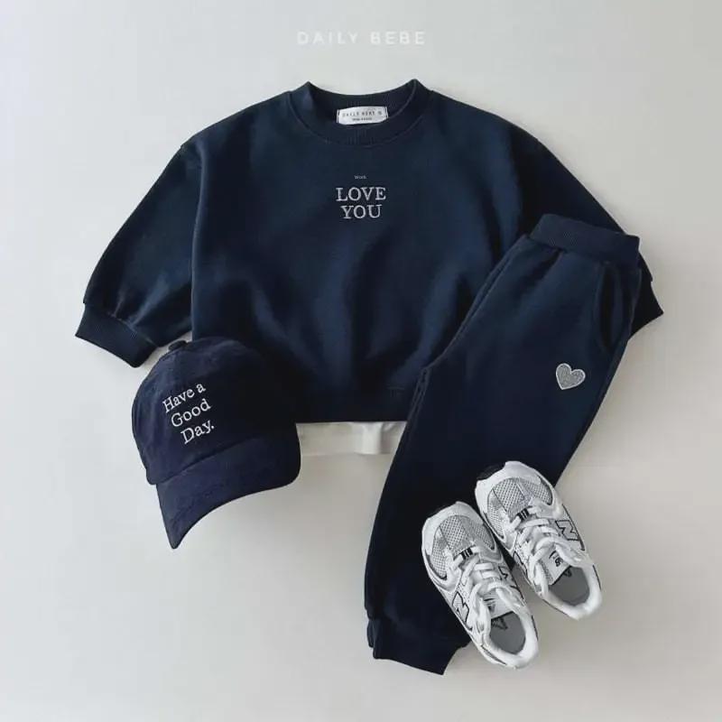 Spring & Autumn Kids' Casual Letter Sweater Set: Comfortable Round Neck Two-Piece for Boys & Girls