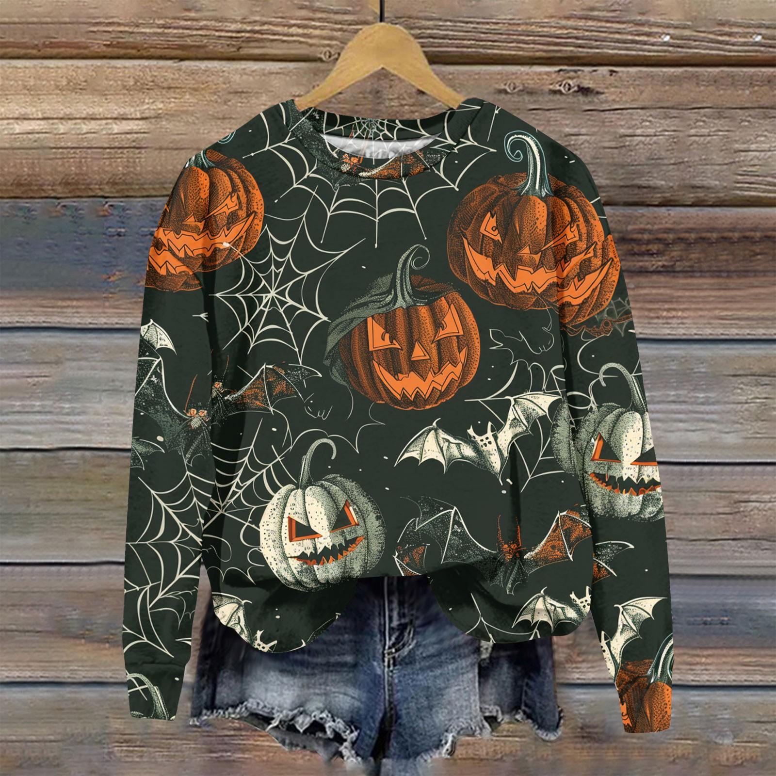 Женский осенне-зимний топ с круглым вырезом и длинными рукавами — фото 6