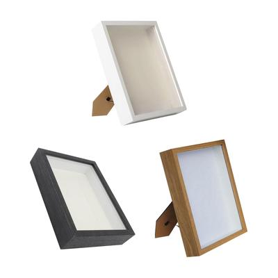 Schaduwdoos Frame Desktop Hangen Creatief Houten Geperste Bloemen Frame Schaduwdoos voor Kunstwerken Prijzen Herinneringen Medailles Kaartjes