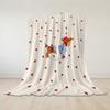 French Dachshund Flannel Blanket Warm Soft Halloween Christmas Couch Warm Cozy Decorative Decor Gift for All Season