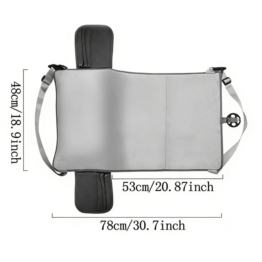 Travel Friendly Toddler Airplanes Seat Extender Lightweight And Easy To Install For Family Trip Infant Kid Airplanes Bed