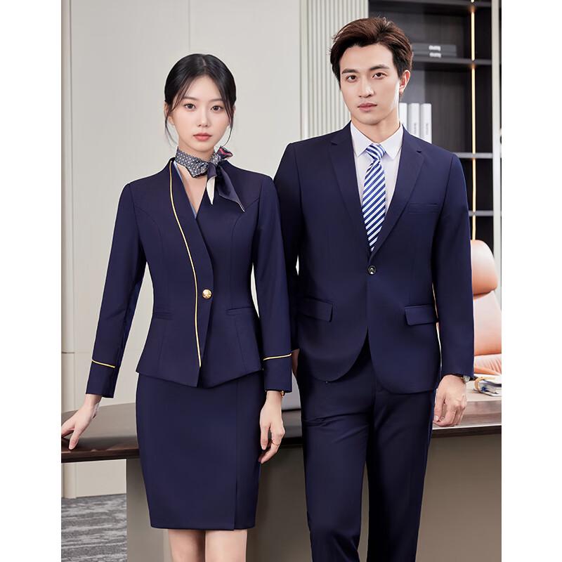 Set Uniforme Professionale da Donna per Assistenti di Volo & Personale Alberghiero