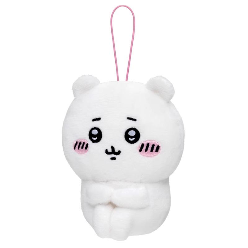 Chiikawa White Toilet Doll Pendant Hugging Legs Usachi Hachiware Funny Creative Ornaments Plush Toys Bag Pendant Friends Gifts