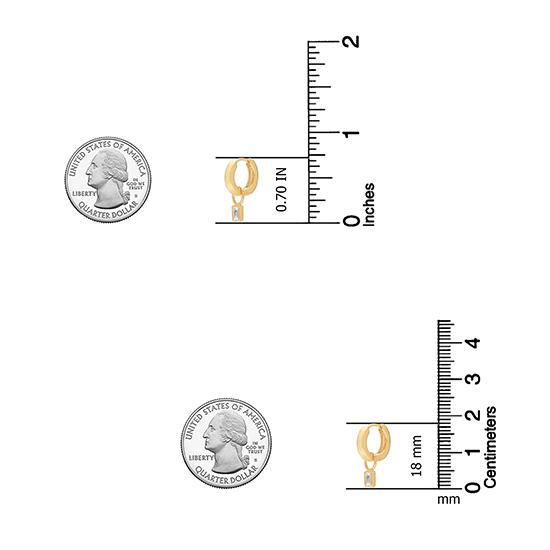 LeCalla Orecchini A Cerchio Cuore In Argento Sterling 925 Per Donna - Piccoli Huggie Da 25mm, Ipoallergenici, Senza Nichel - Gioielli Minimalisti Con Chiusura A Scatto