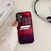 KPOP ATEEZ Logo Phone Case Glass For Samsung S24 S26 S23 S20 S25 S21 S22 Ultra Fe Plus A05 A06 A16 A26 A36 A56 Coque