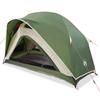 1 Person Camping Tent Green Waterproof