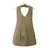 Delantal Impermeable para Trabajo Delantal Anti Salpicaduras para Cocina Delantal Simple sin Mangas para Adulto