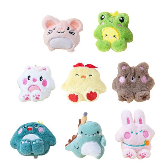 Yousheng Cat Plush Toy Bite-resistant Soft Exquisite Cartoon Bear Shape Kitten Cat Catnips Chewing Toy Pet Supplies