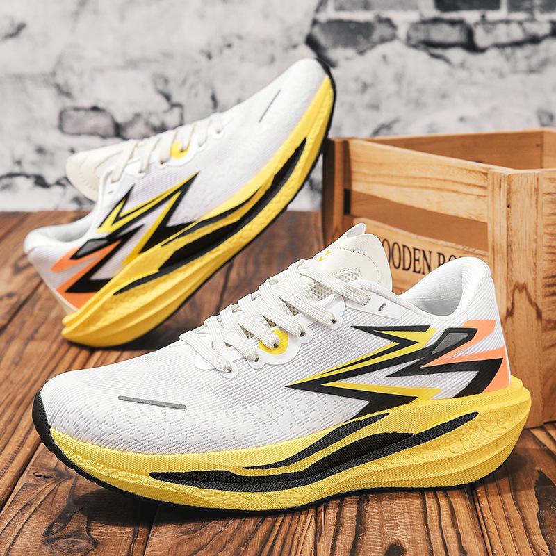 2025 autumn new lightweight carbon plate breathable sports youth running shoes trendy shoes men's and women's sneakers