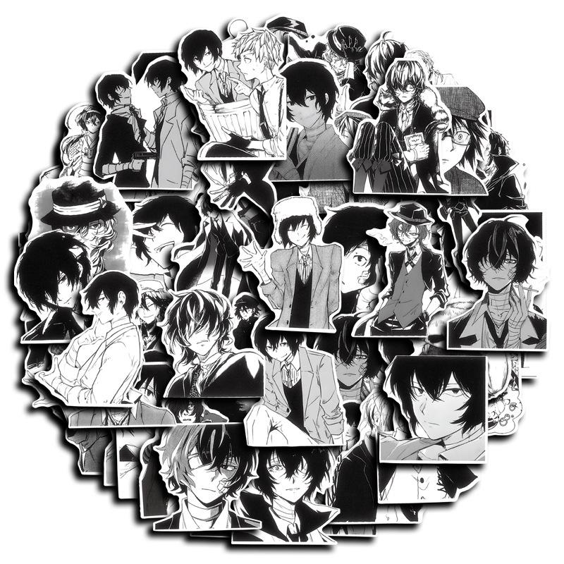 Bungo Stray Dogs Nakajima Atsushi 60 Sheets Anime Journal Stickers