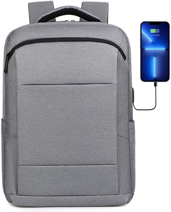 

Business Latest Ultra Large Business PC USB Charging 3WAY Commuting to Business Gray L [Wolfhowl] Rucksack, Backpack, Men s [2025 Evolution, сірий колір
