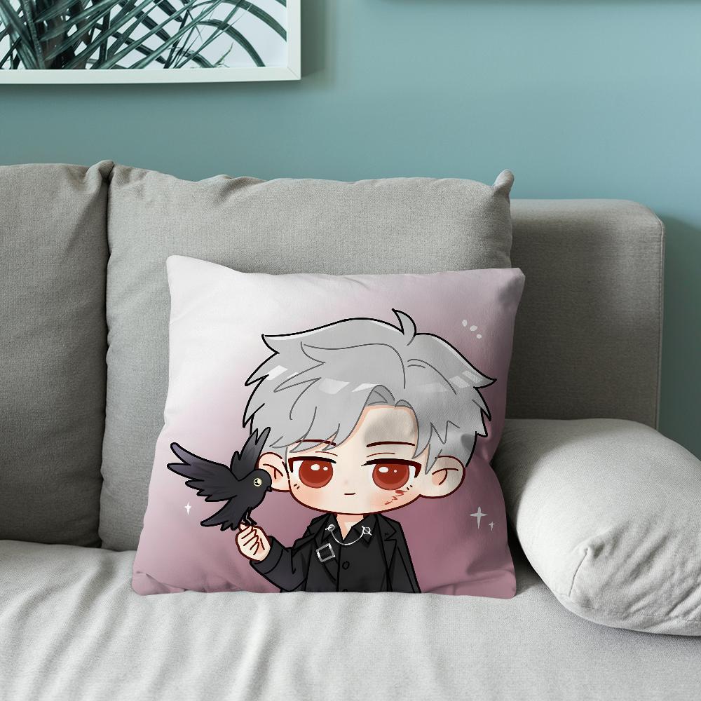 Sylus Love and Deep Space Pillow Case Soft Cushion Cases for Farmhouse Sofa Decor Home Decorations and Protector