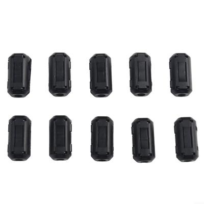 Miez de ferită Diametru fir 2,5-5 mm Anti-bruiaj Negru