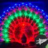 Plug-in Peacock Lights Sunflower Star Atmosphere Lights Fashion LED Lights  Holiday Party