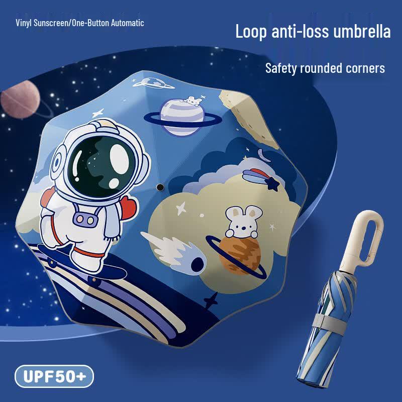 Automatic Compact Umbrella with Loop Handle