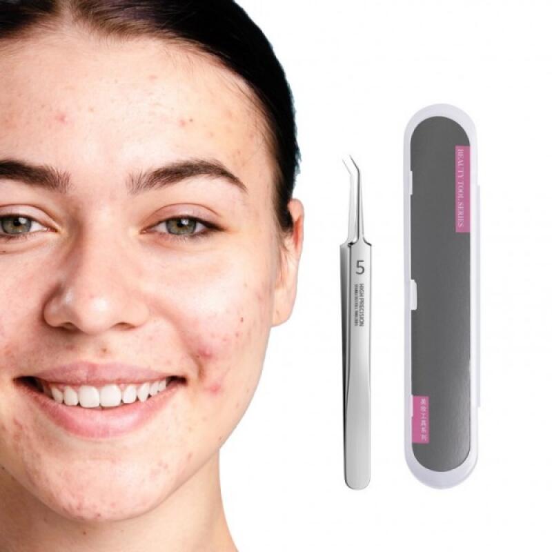 

Skin care diagonal sebum tweezers