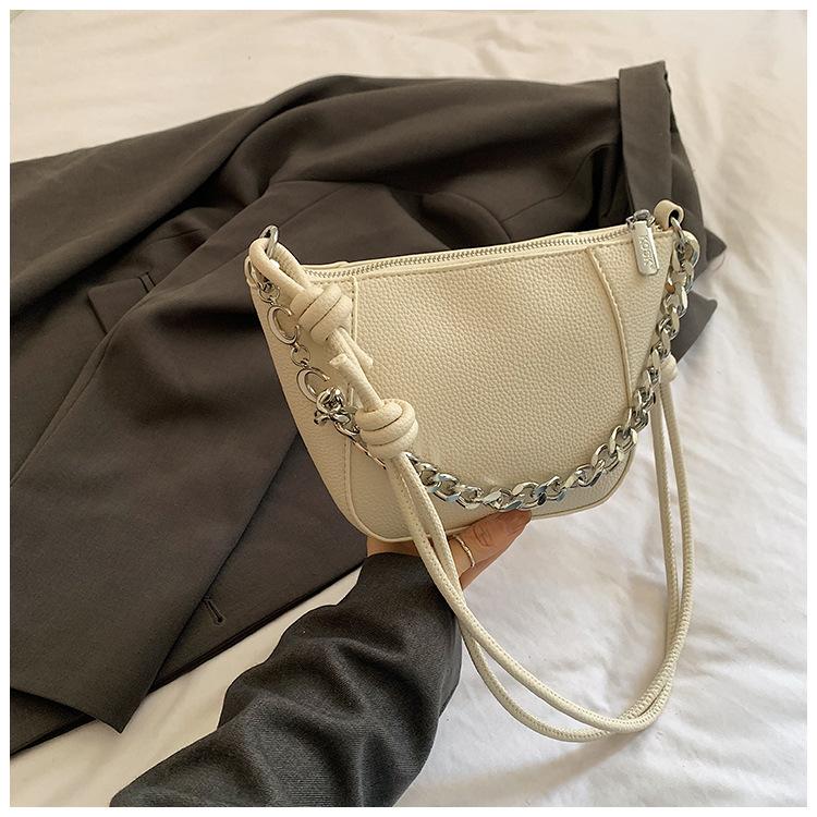 

Популярна маленька сумка цього року 2025 літня нова жіноча сумка сумка-месенджер інтернет-знаменитості модна універсальна висококласна сумка-відро білий