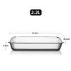 Rectangular Heat-Resistant Glass Baking & Serving Dish