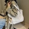 Damen Große Kapazität Schulter Lässige Tragetasche Laptop Geräumige Handtasche Weiches Leder Crossbody Business Schwarze Große Tasche A4 Sac A Main