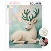 DIY Pearl Art Deer Painting Kit 5D Crystal Rhinestone Embroidery for Bedroom Living Room Wall Decoration Handmade Craft