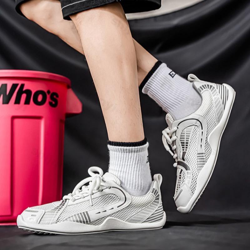 Fashion Fashion Trend Casual Low Top Sports Shoes for Men 2025 Autumn New Mesh Breathable Soft Soled Comfortable Versatile Flat Sneakers