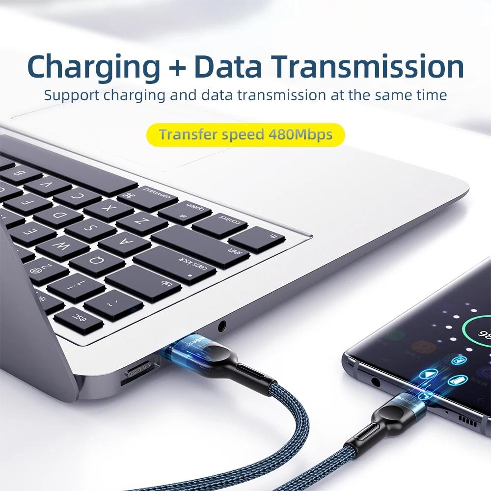 Essager 3A USB Type C Cable Micro USB Fast Charging Data Cable Mobile Phone Charger USB C Microusb Wire Cord For Samsung Xiaomi