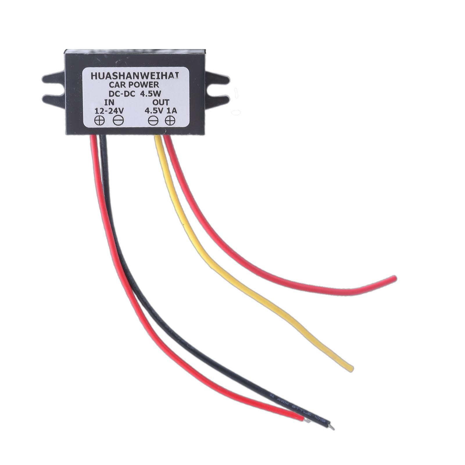

Bucked Converters 12V-24V to 4.5V 1A ower Supplies Converters Direct Current Converters Module for 4.5V LED Lights
