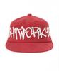Naiteuwokeudeb N.W.D Graffiti Pillbox Cap_Red