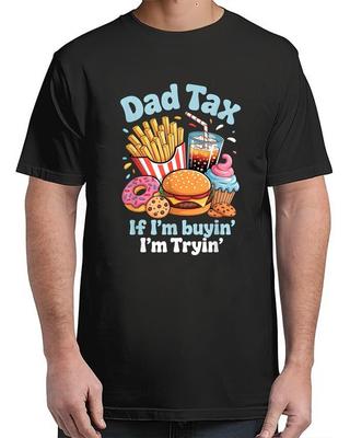 Daň táty Zábavné jídlo, Jestli to kupuju, zkusím to Košíček Vintage Pánské/Dámské Tričko S-4XL Unisex
