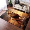 1PC Lion pattern printed Carpet Rug for Living Room Bedroom Home Sofa Decoration,Non-slip Floor Mat Floor mat