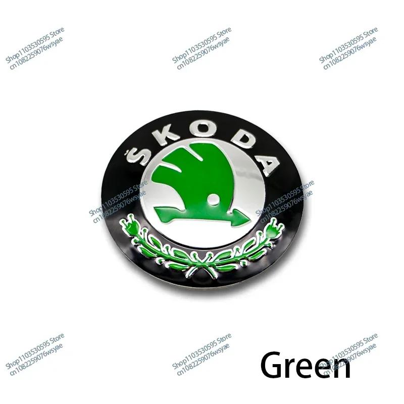 

Car Sticker 2025 Hot 4Pcs 56/60mm Emblem Car Wheel Center Hub Caps Sticker Badge For Skoda Octavia Yeti VRIS a5 Karoq Kodiaq Rap 56mm Sticker