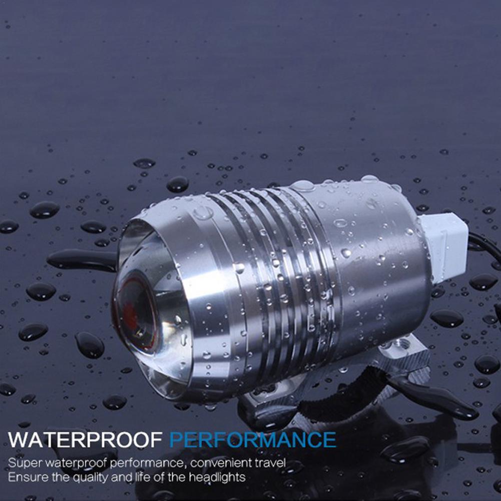 10W High-power Motorcycle Headlight LED Lens Electric Spotlight Driving Spot Fog Lights For Car ExternalAccessories Bulb 12V