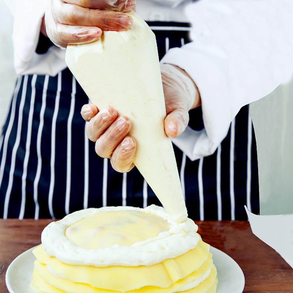 100Pcs Icing Piping Decorator Bags  Disposable Disposable Icing Bags For Cake Lcing Sugarcraft Cupcake Baking