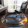 Avatar-Inspired Chair Mat - Round Carpet for Home Decor, Office Use, Living Room, Bedroom, Gift Idea0223b
