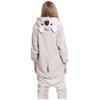 Piżama damska kombinezon kigurumi kostium szary onesie koala 145-155 cm s