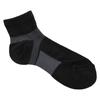 Active Style Crew Sports Socks - Women's, Black, 23-25cm