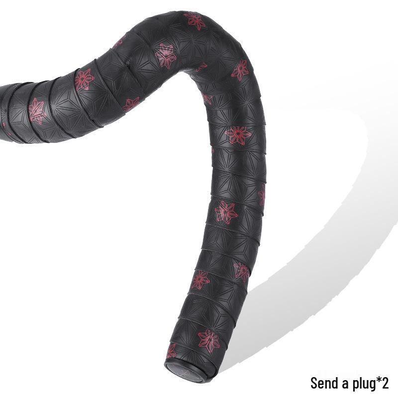 Chrysanthemum Shock-Absorbing Non-slip Silicone Handlebar Tape for Mountain & Road Bikes