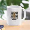Tung Tung Tung Sahur Mug Creative Coffee Cups Drinks Cup Handle Drinkware Thanks Gifts