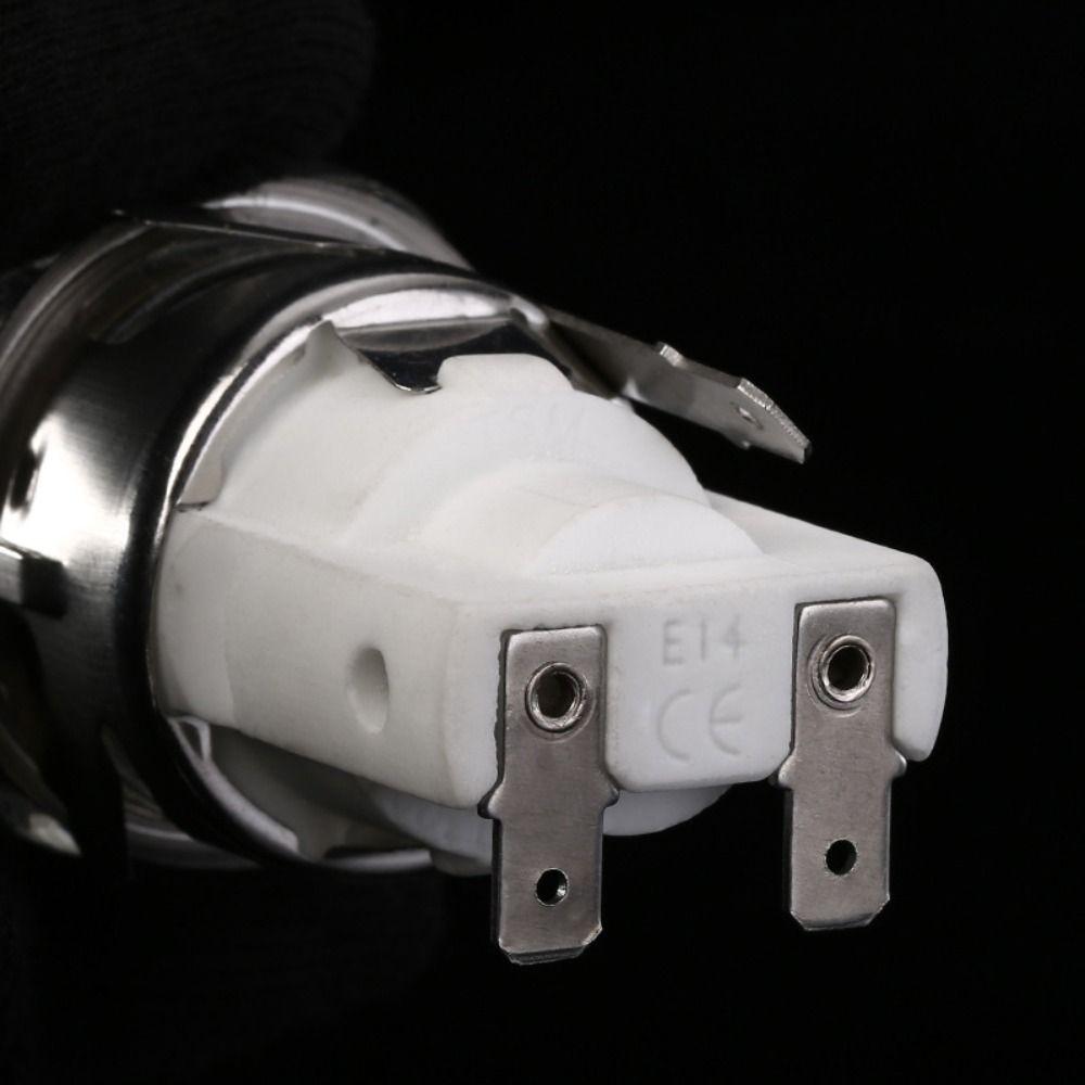 Ceramic Base Oven Lamp Holder 25W Oven Lamp Cap Durable Illumination Lamp Holder  Appliance