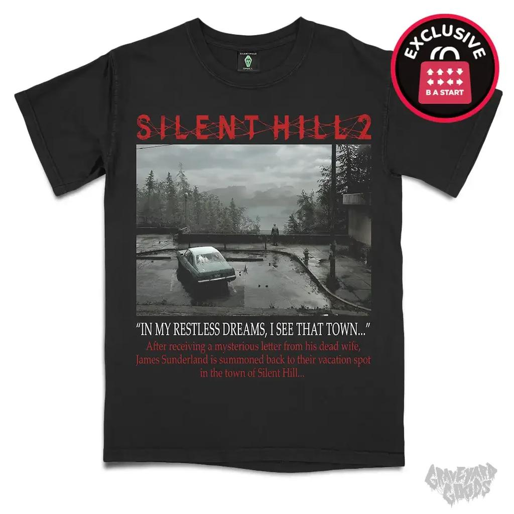 Silent Hill 2 T Shirts Cotton Clothing Casual Short Sleeve Round Neck Tee Shirt Adult T-Shirts Oversized Tee High Street Top