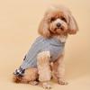 Hunde Pullover Kleid für kleine Hunde mit Fliege Rollkragen Gestricktes Hunde Kleid Haustier Hund Winterkleidung Warmer Pullover für Yorkies Chihua