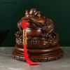1PCS Resin Lucky Toad Ornament Living Room and Office New Chinese Style Savings Jar Cashier Decorative Crafts Opening Gift