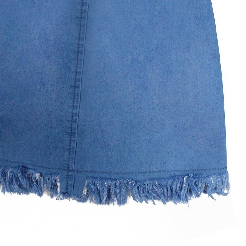 Denim Dress Women Elegant Summer Dress Sexy Casual Party Jeans Dress