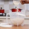 Neues Kreatives Heimküchen-Reiswasch-Gadget mit Griff Lazy Hand Care Sieb Kunststoff Waschfilter für Gemüse Reiswaschen
