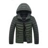 Padded-padded Men's Jacket Winter Cotton Clothes Handsome Thickened Velvet Padded Jacket Trendy Padded Clothes