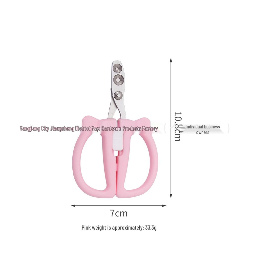 Anti-Bleeding Pet Grooming Scissors & Nail Clippers for Cats and Dogs