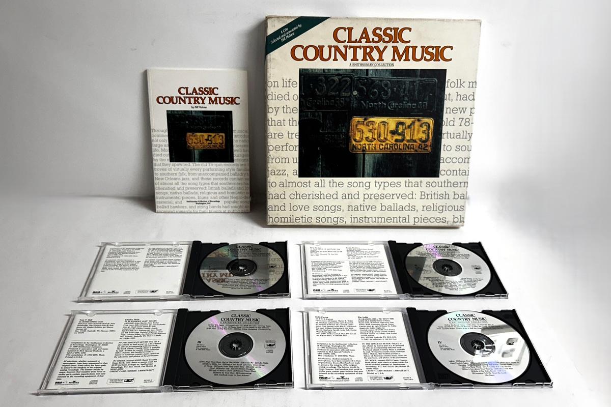 

CD VARIOUS Classic Country Music A Smithsonian DMC40914 SMITHSONIAN CO 1990 US CountryFolk Used