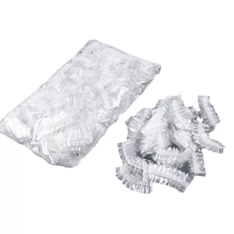 100 Disposable Waterproof Ear Covers for Piercing, Bathing, Shampooing, and Hair Dyeing